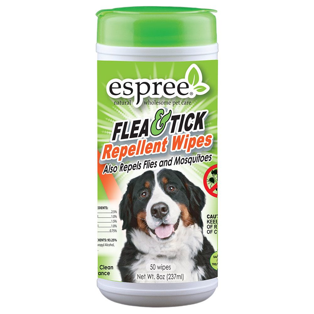 Espree Flea &amp; Tick Wipes- 50ct
