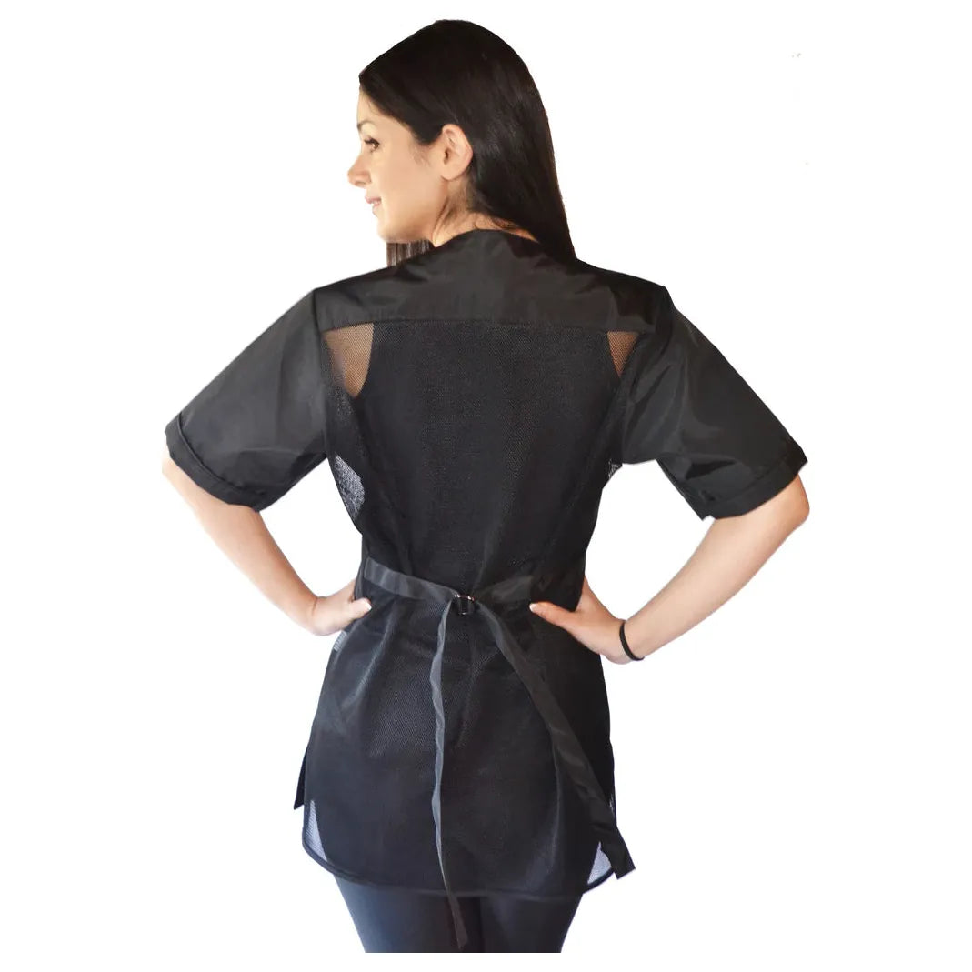Lady Bird Classic Black Smock- 3X