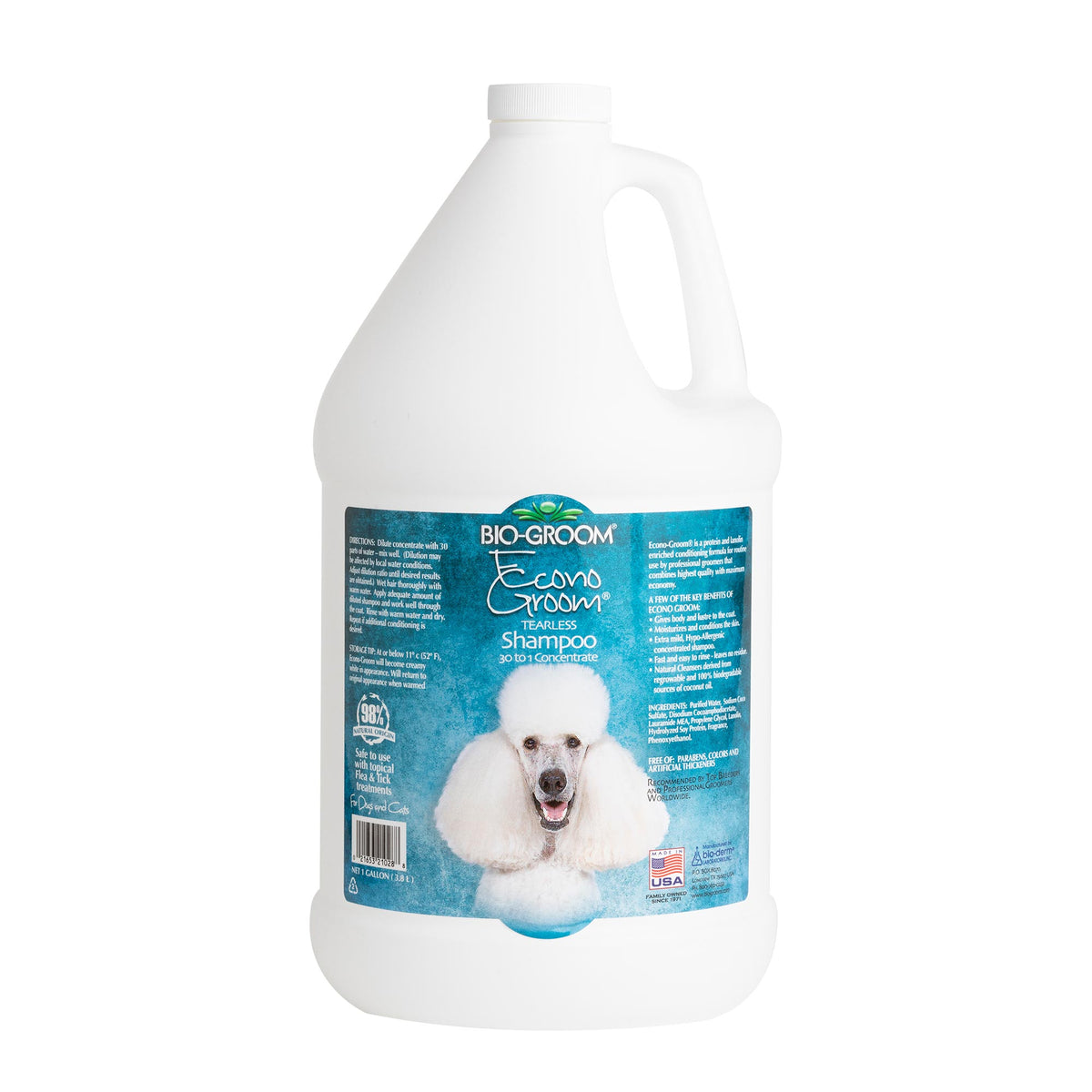 Bio-Groom Econo-Groom Super Concentrated Shampoo - Gallon