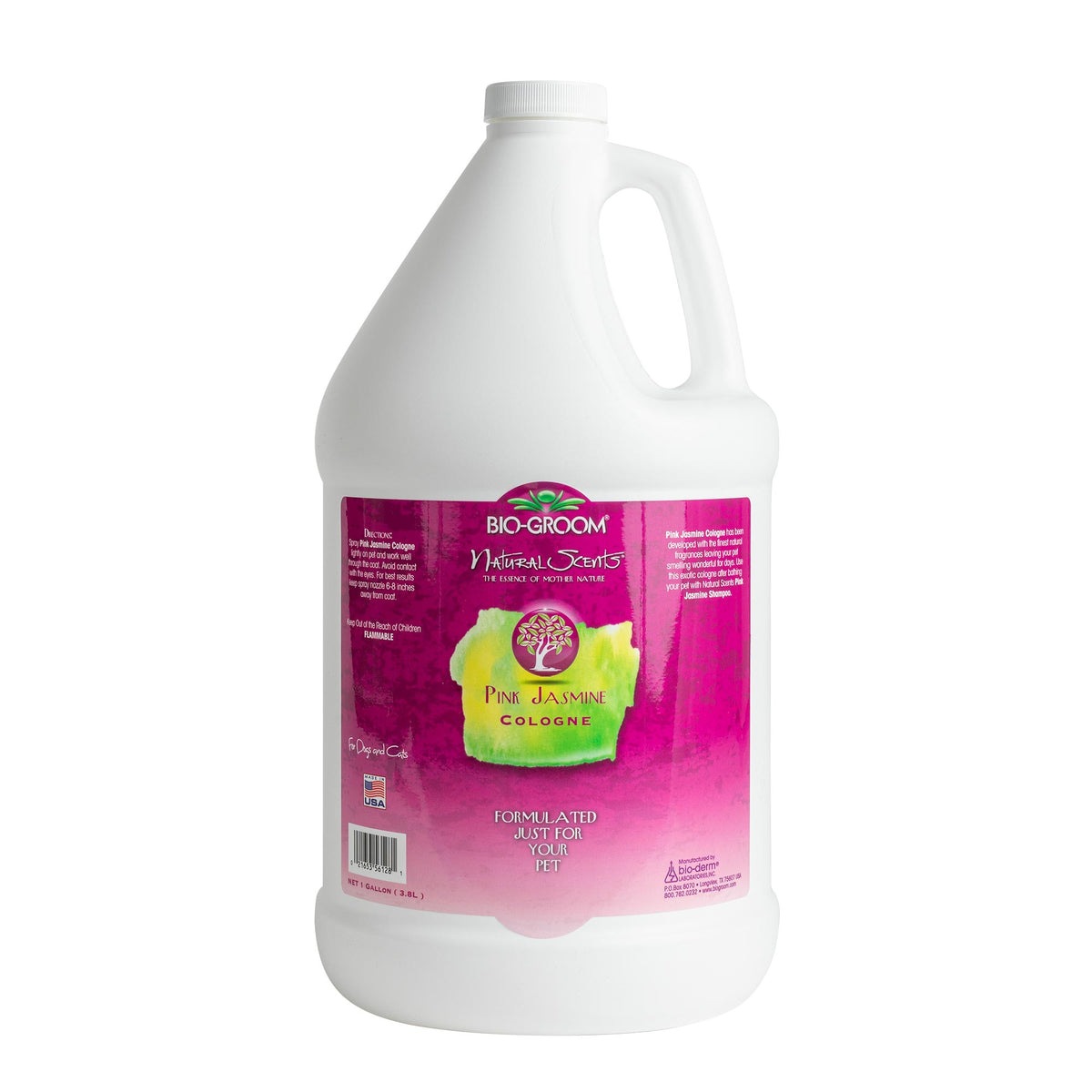 Bio-Groom Natural Scents Pink Jasmine Cologne- Gallon