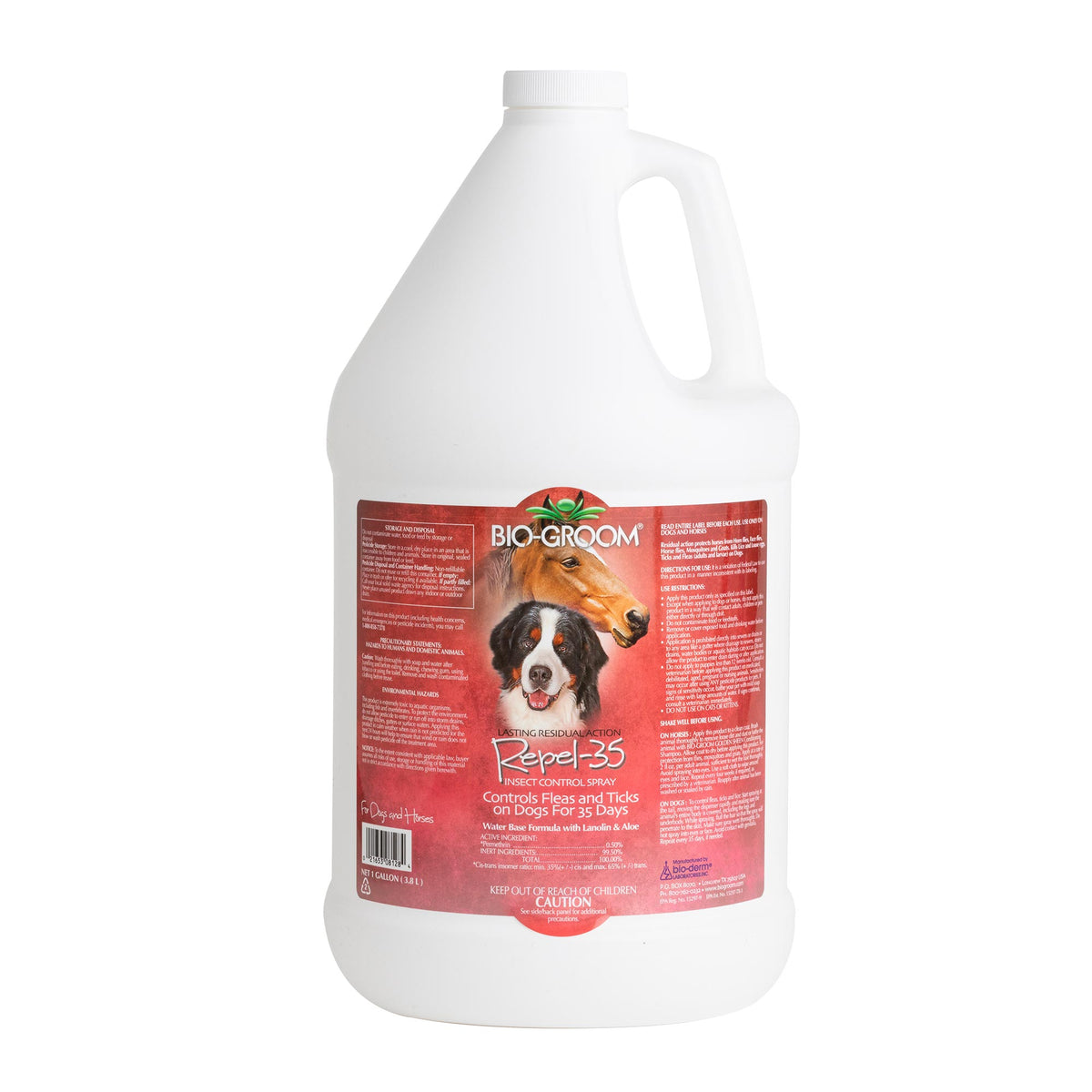 Bio-Groom Repel-35 Flea and Tick Spray - Gallon