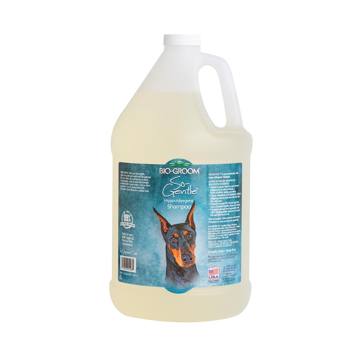 Bio-Groom So-Gentle Hypo-Allergenic Shampoo - Gallon
