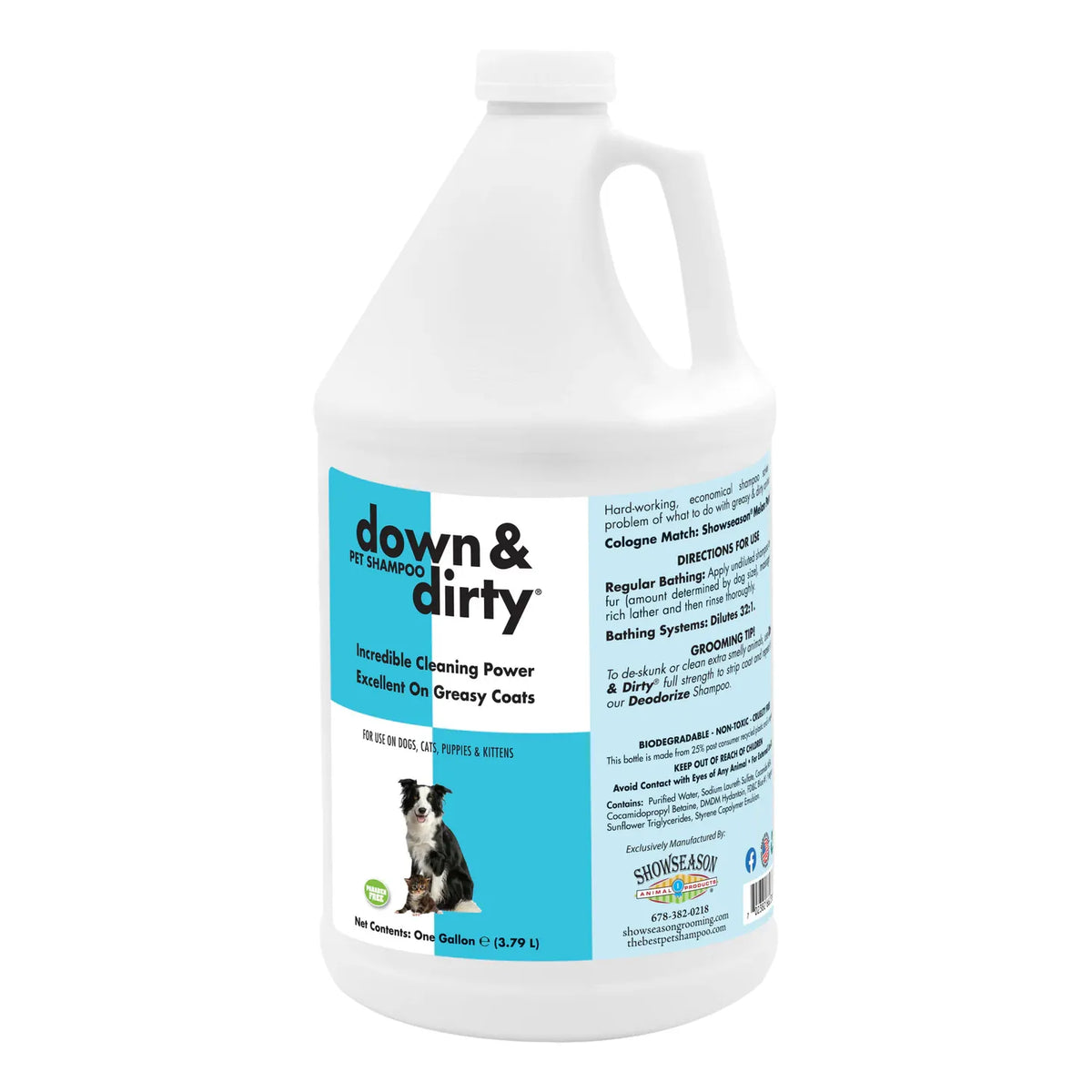 Show Season Down & Dirty Shampoo Gallon