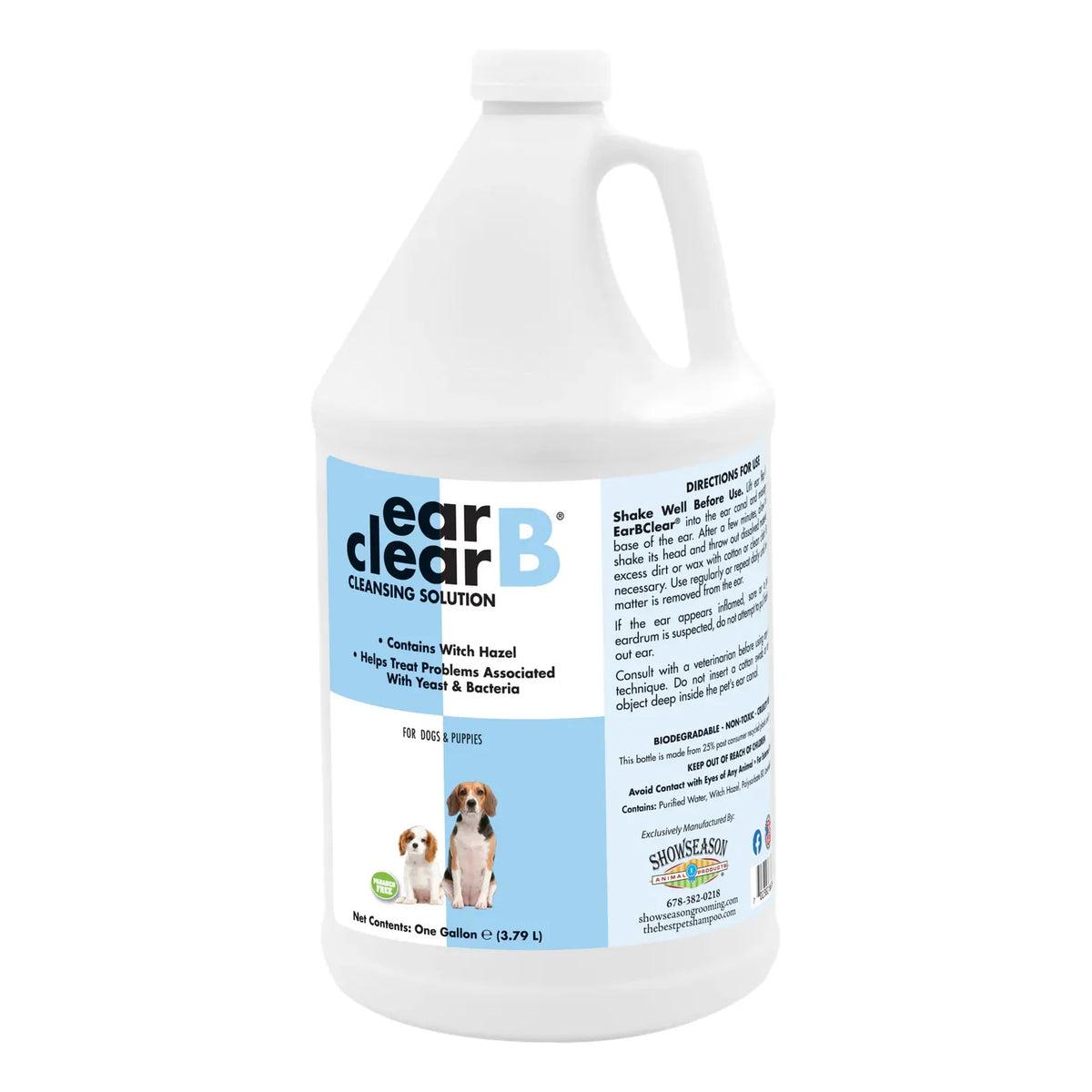 Show Season Ear B Clear -Gallon