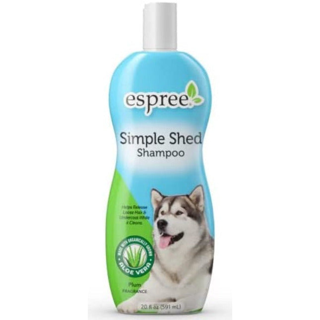 Espree Simple Shed Shampoo 20oz King Scott Groomer Depot