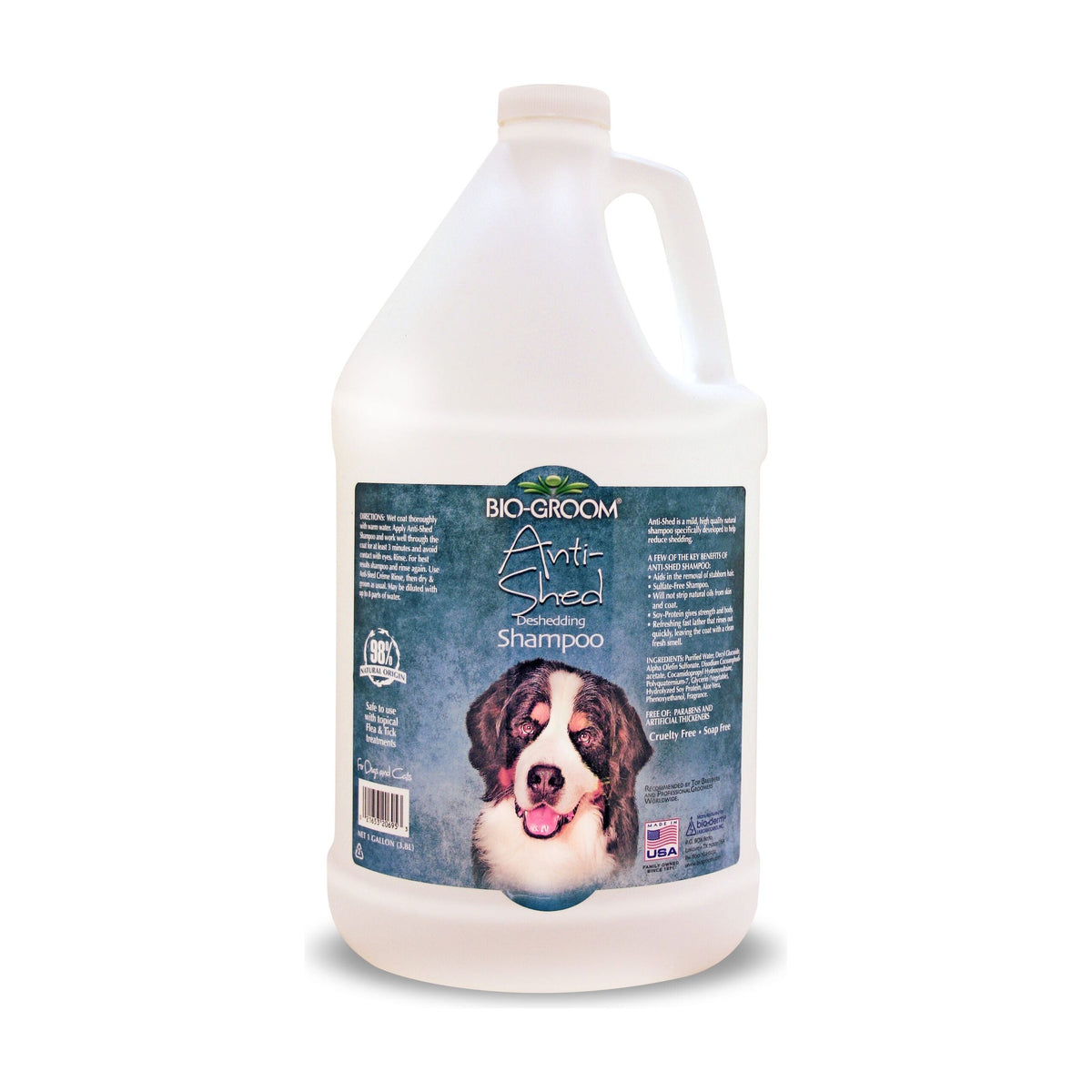 Bio-Groom Anti-Shed Deshedding Dog Shampoo