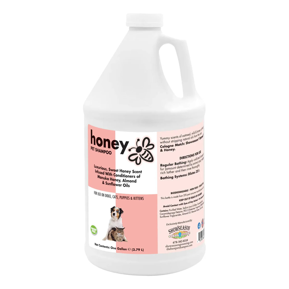Show Season Honey Shampoo -Gallon