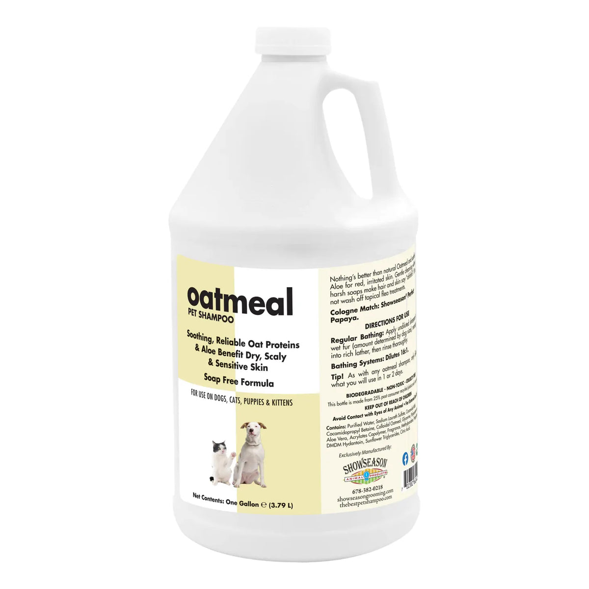 Show Season Oatmeal Shampoo-Gallon