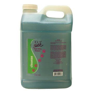 Pet Silk Bright White Shampoo- 2.5 Gallon