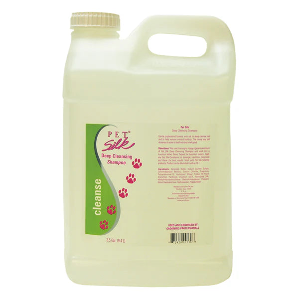 Pet Silk Deep Cleansing Shampoo- 2.5 gallon