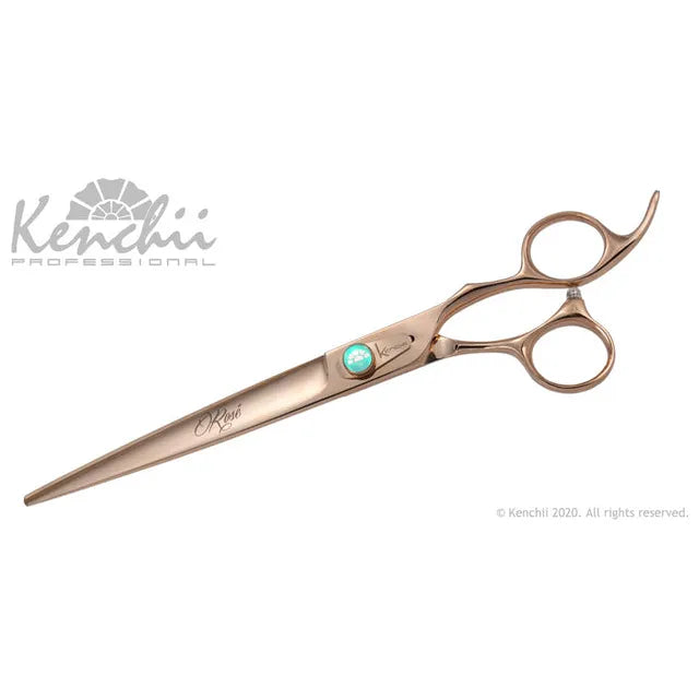 Kenchii Rose Gold Shears-8&quot; Straight