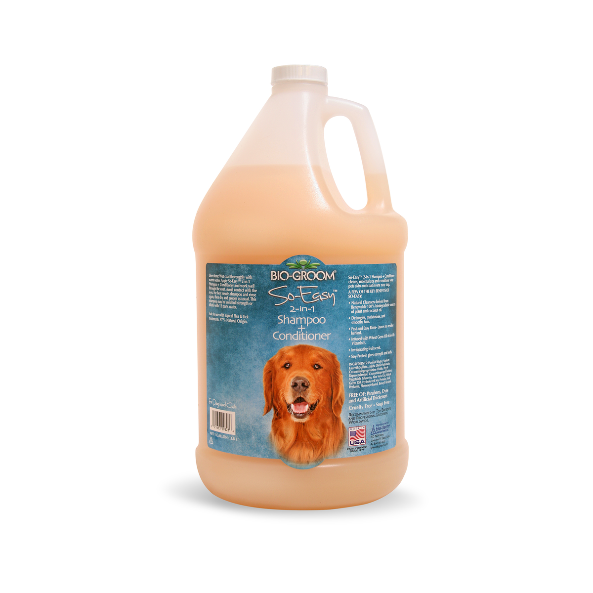 Bio-Groom So-Easy 2-in-1 Shampoo Gallon