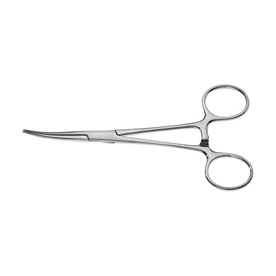 Millers Forge 5&quot; Hemostat- Curved