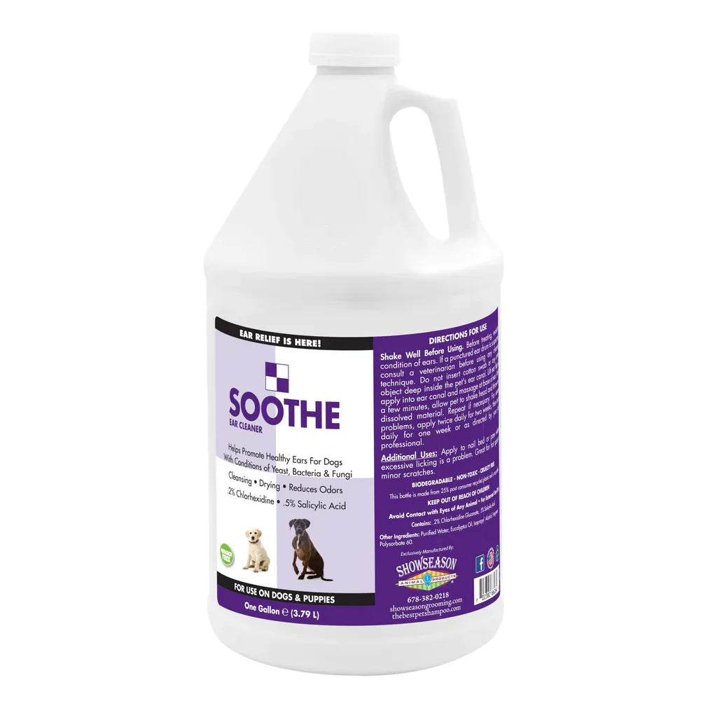 Show Season Soothe Ear cleanser-Gallon