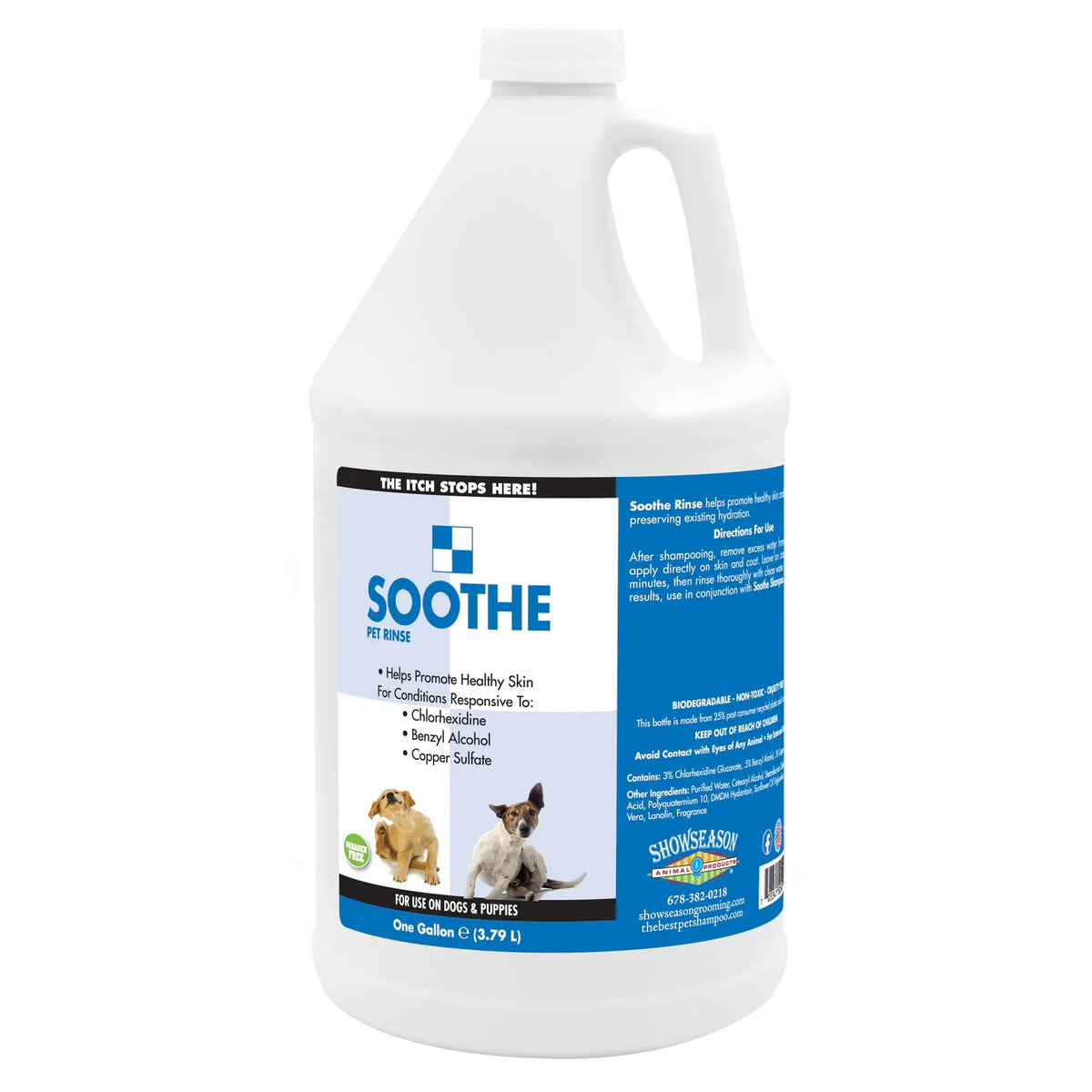 Show Season Soothe Rinse-Gallon