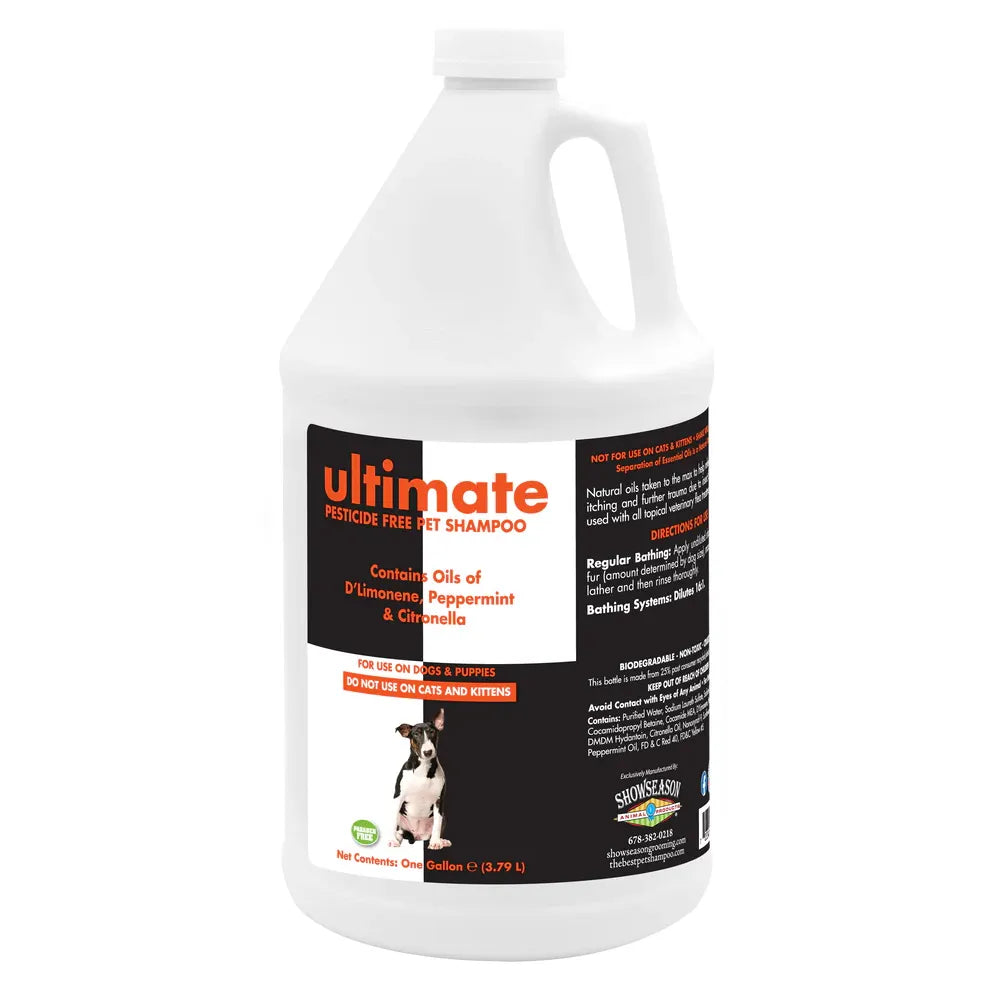 Show Season Ultimate Flea Shampoo-Gallon