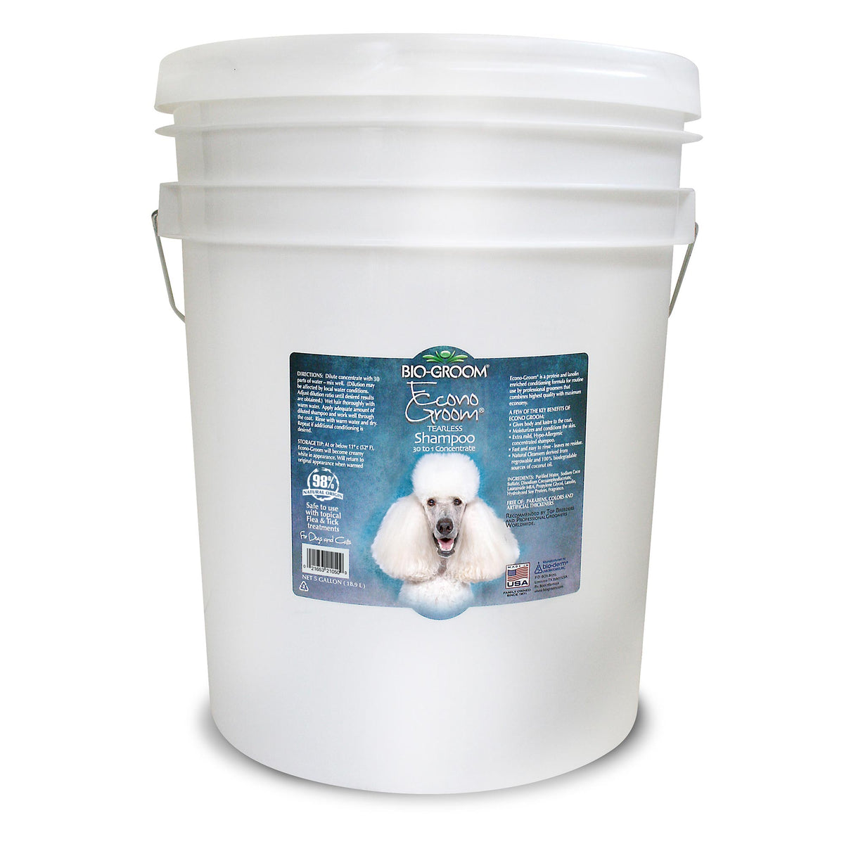 Bio-Groom Econo-Groom Super Concentrated Shampoo - 5 Gallon
