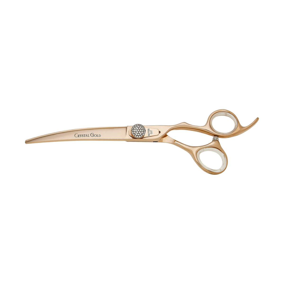 Geib Crystal Gold Shears- 7.5&quot; Curved