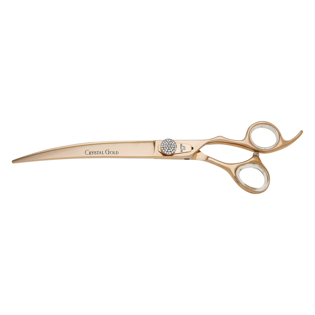Geib Crystal Gold Shears- 8.5&quot; Curved