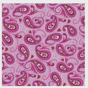 Pink Princess Paisley Bandanas