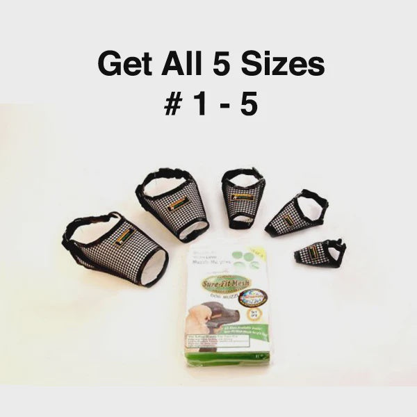 ProGuard Sure Fit Muzzles -Set of 5