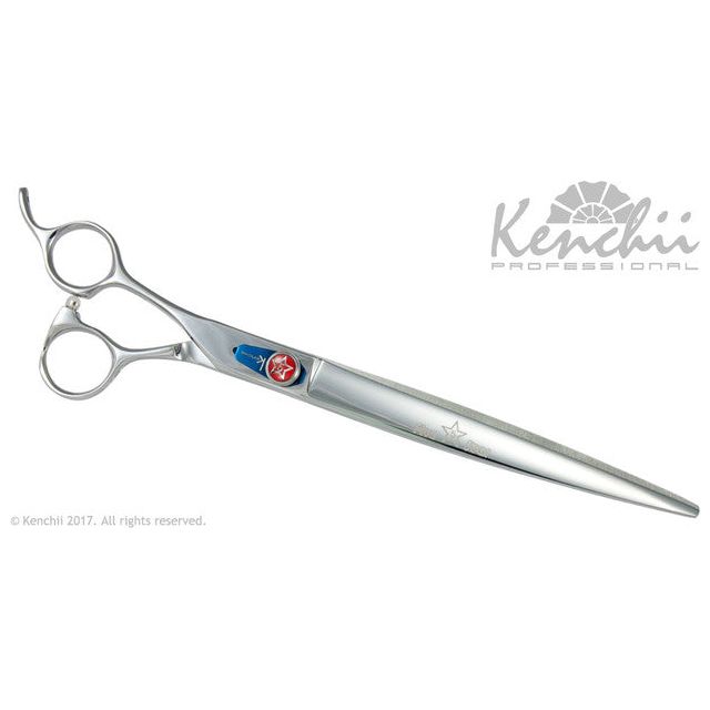Kenchii Five Star Offset Lefty Shears- 9&quot; Straight