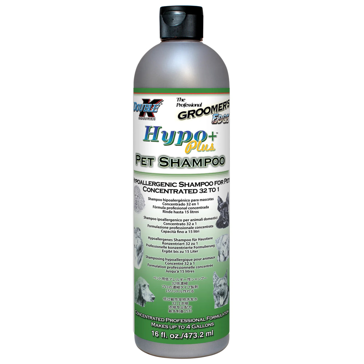Groomer&#39;s Edge Hypo + Shampoo- 16oz