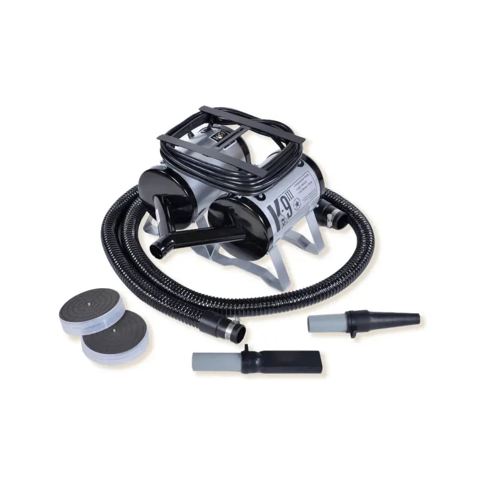 K-9 III 2 Speed Dryer- Silver