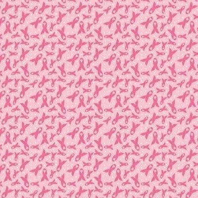 Pink Ribbon Print Bandanas