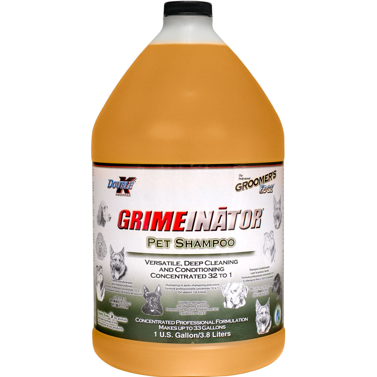 Groomer&#39;s Edge GRIMinator Shampoo-Gallon